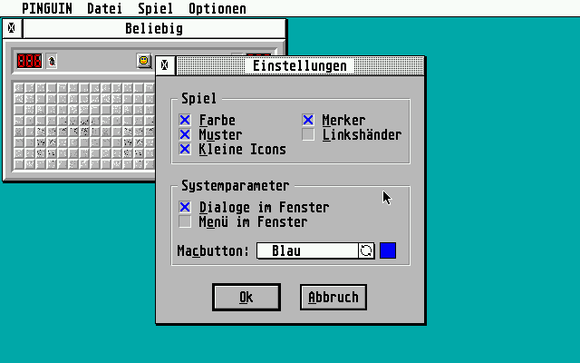 Pinguin atari screenshot